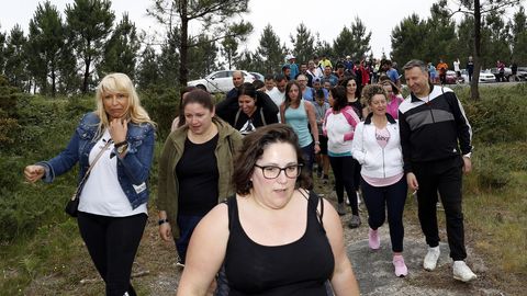 Andaina solidaria Congalsa POR EL MONTE DE A CUROTA