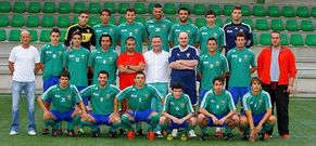 El equipo del �rdenes para el nuevo curso se hizo la foto de grupo en las instalaciones de Vista Alegre.