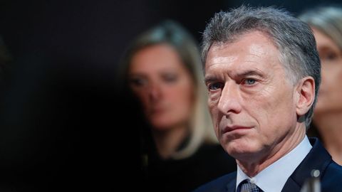 Mauricio Macri, en una foto de archivo del 2019