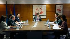 Una reuni�n del Consejo de Gobierno en Asturias