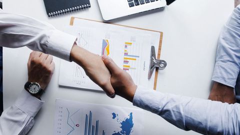 Negocio asturias, empresa asturias, apret�n de manos archivo