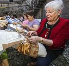 As Nemanqui�as, en el castillo, donde pueden verse todos los d�as. 