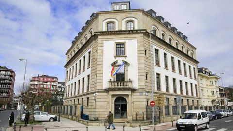Exterior de la Audiencia Provincial de Lugo