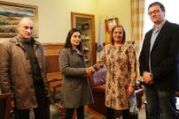 La cesi�n del primer espacio en el viverno se firm� ayer en Pontevedra.