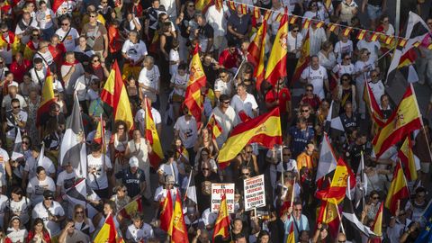 Concentraci�n en Ceuta ante la crisis migratoria. 