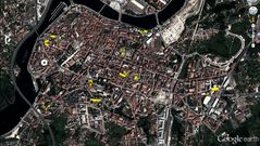 Los mapas con las zonas de aparcamiento habilitadas