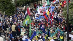 La inauguraci�n de la final de las Series Mundiales del 2023 en Pontevedra reuni� a miles de deportistas y familiares