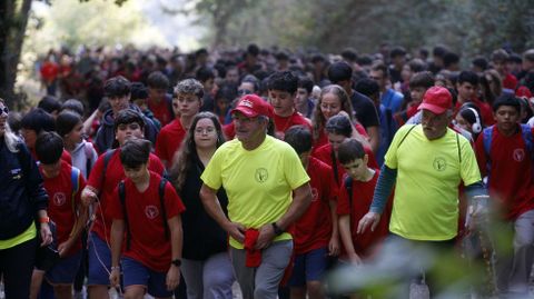 En la caminata participaron unas dos mil personas