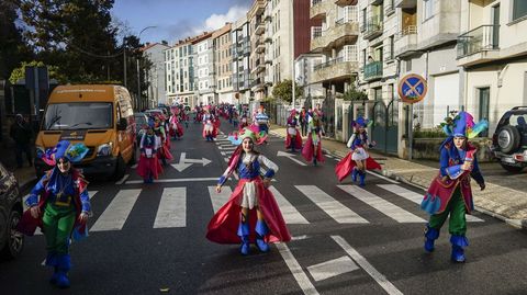 Desfile de entroido en Celanova
