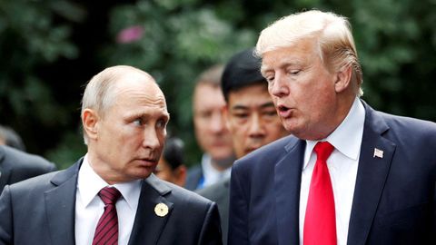 Putin y Trump, en una imagen de archivo