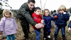 �lbum del d�a del �rbol en A Mari�a