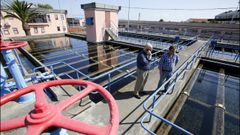 Estaci�n de tratamiento de agua potable en Ferrol