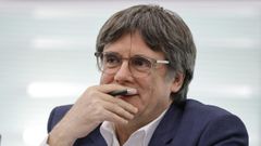 Puigdemont, en noviembre del 2023 en la Eurocmara, en Estrasburgo.