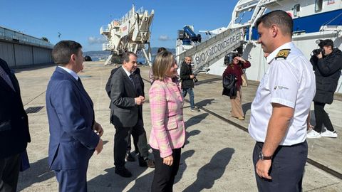La secretaria general de Pesca visita el Vizconde de Eza