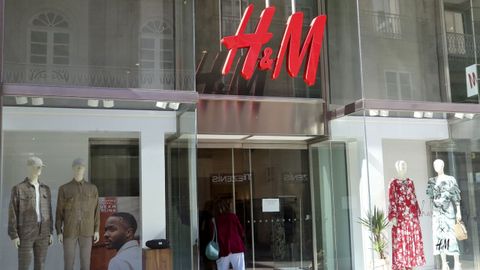 Imagen de archivo de la tienda de H&M en la calle Prncipe de Vigo.
