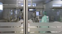 Uci covid del hospital Lucus Augusti de Lugo