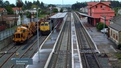 Imagen de archivo de la estaci�n de Betanzos-Infesta