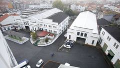 Ubicaci�n actual del parque m�vil de la Armada, en la avenida do Rei.