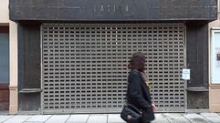 El bajo del n�mero 27 de la calle Cardenal hab�a sido precintado a mediados de diciembre