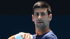 Novak Djokovic, en Melbourne