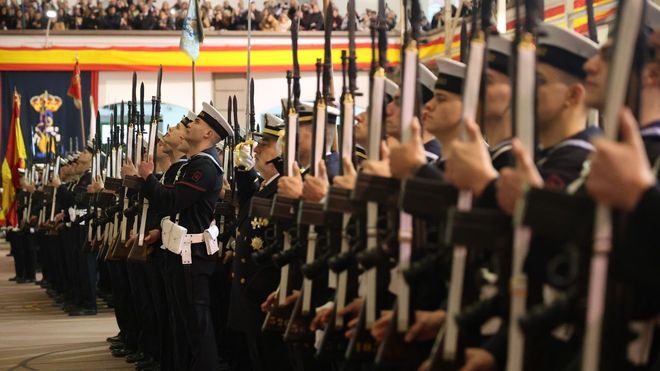 As� fue la primera jura de bandera del 2026 en Ferrol