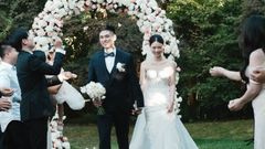 As� fue la boda china entre Anli y Jinye en Galicia, cuatro vestidos y muchas curiosidades