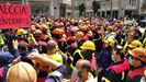 Vdeo dela ltima protesta contra los despidos de Alcoa