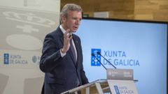El presidente de la Xunta, Alfonso Rueda.