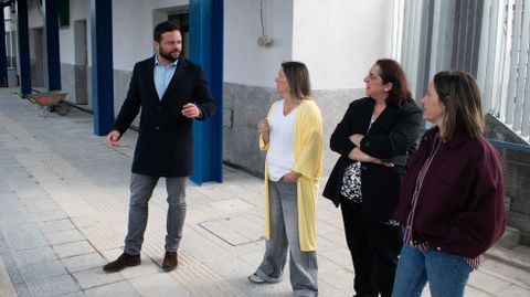 Visita institucional a los trabajos en la estaci�n cercedense