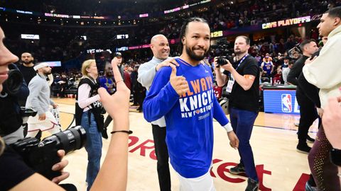 Jalen Brunson, estrella de los Knicks, elegido MVP del Este.