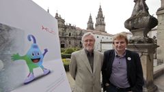 Presentaci�n de Xubi, la mascota oficial del Xacobeo 2010.