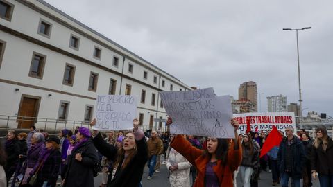 Manifestaci�n del 8M en A Coru�a