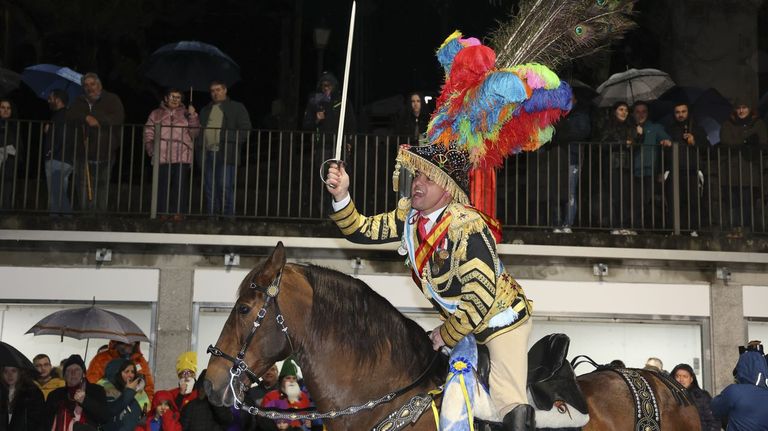 Xenerais en el entroido de Sarand�n (Vedra).