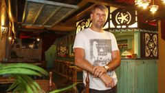 C�sar Freire, responsable del Pub Area Oasis