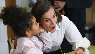 La reina Letizia regresa al colegio de su infancia en Oviedo