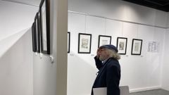 Exposici�n da revista Can sen Dono, no Museo do Humor de Fene