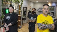 Miguel R�a, de Ink Factory, dice estar orgulloso del equipo que ha formado. �Me ha costado mucho. Los inicios fueron muy duros y durante la pandemia pasamos momentos duros, sobre todo cuando hubo los cierres perimetrales, pero esta gente arrim� mucho el hombro y eso es de agradecer�, destaca �l. 