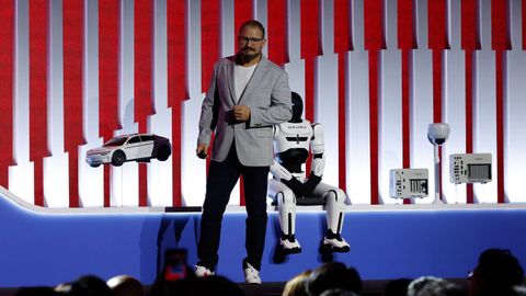 Cristiano Amon, presidente de Qualcomm, durante la conferencia inaugural de Computex 2026 en Taip&eacute;i (Taiw&aacute;n).