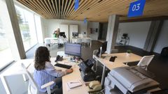 Una de las dependencias de la oficina agraria meirense, que agrupa diversos servicios