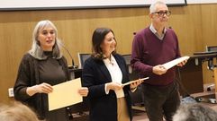 Entrega de diplomas nunha edici�n anterior da Universidade S�nior de Carballo 