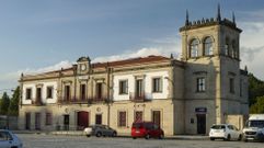 Exterior de la estaci�n de ferrocarril de O Carballi�o donde se contruir� la intermodal