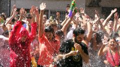 Instantes da Festa da Auga de Vilagarc�a