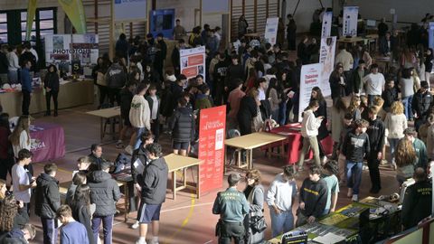 La feria se celebr� en el pabell�n Arsenio Iglesias de Santa Cruz. 