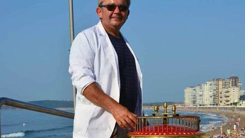 El barquillero de Salinas y Avil�s, apodado Pelayo.El barquillero de Salinas y Avil�s, apodado Pelayo