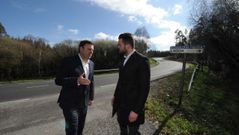 Visita reciente del presidente de la Deputaci�n al Concello