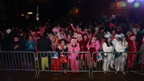 Entronizaci�n del dios Momo en A Coru�a