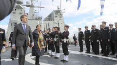 Entrega del BAM Furor a la Armada en Ferrol