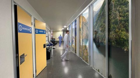 C�mo va a quedar. Por primera vez desde que se anunci� el traslado del paritorio, y tras semanas de protestas, el Sergas hizo p�blica ayer una infograf�a de c�mo quedar�n finalmente las salas de dilataci�n. Habr� cinco. 