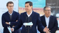 Moreno Bonilla y Feijoo en una imagen de archivo