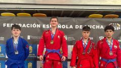 Una de las medallas asturianas en Grappling